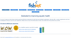 Desktop Screenshot of fishvet.com